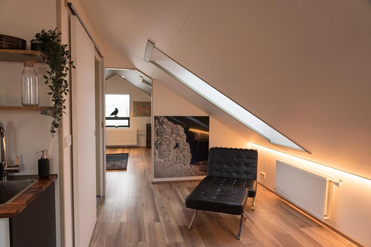 Scenic Penthouse - Ocean View & Skylight Windows Apartman Siglufjordur Kültér fotó