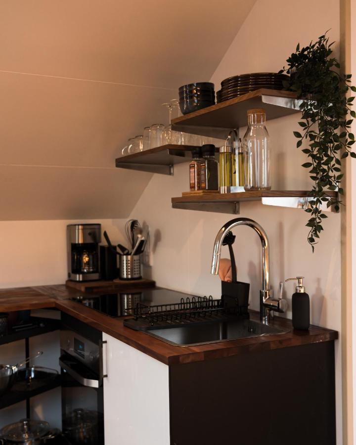 Scenic Penthouse - Ocean View & Skylight Windows Apartman Siglufjordur Kültér fotó